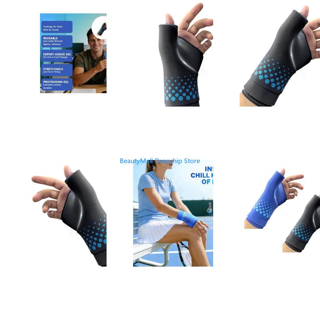 Wrist Wrap Support - وسادة جل ساخنة وباردة قابلة لإعادة