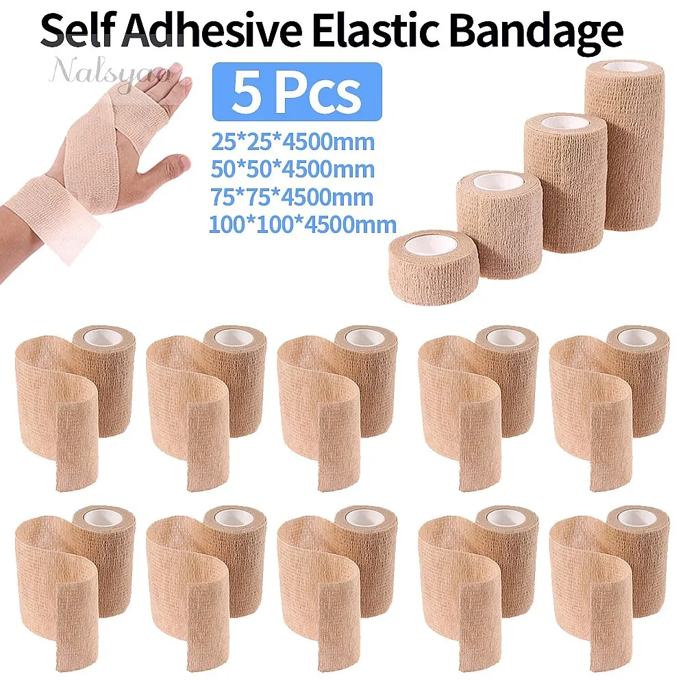 5 قطع من الضمادات المرنة اللاص - مراجعة Wrist Wrap Support وسعره