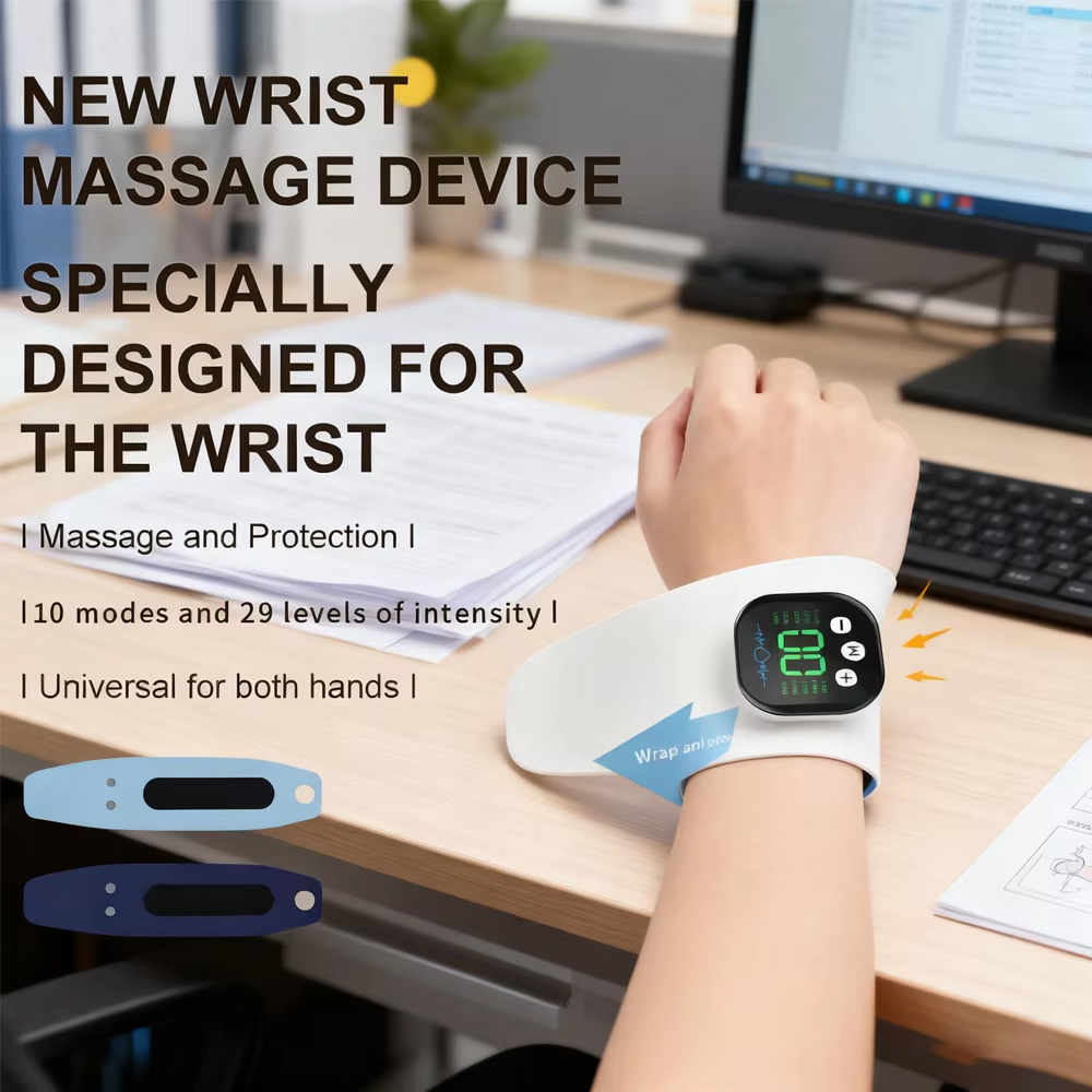 EMS الكهربائية اليد المعصم مدل - مراجعة Wrist Wrap Support وسعره
