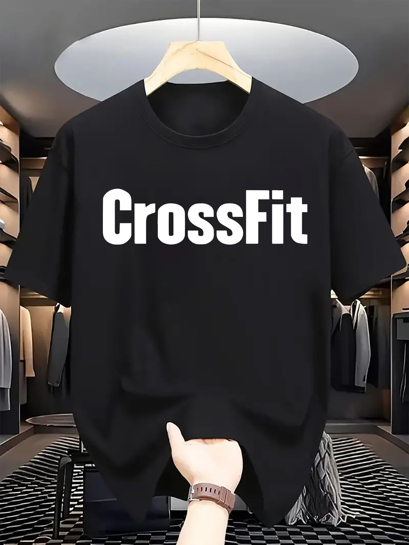 تي شيرت رجالي صيفي 100% قطن فض - مراجعة Crossfit Mayhem وسعره