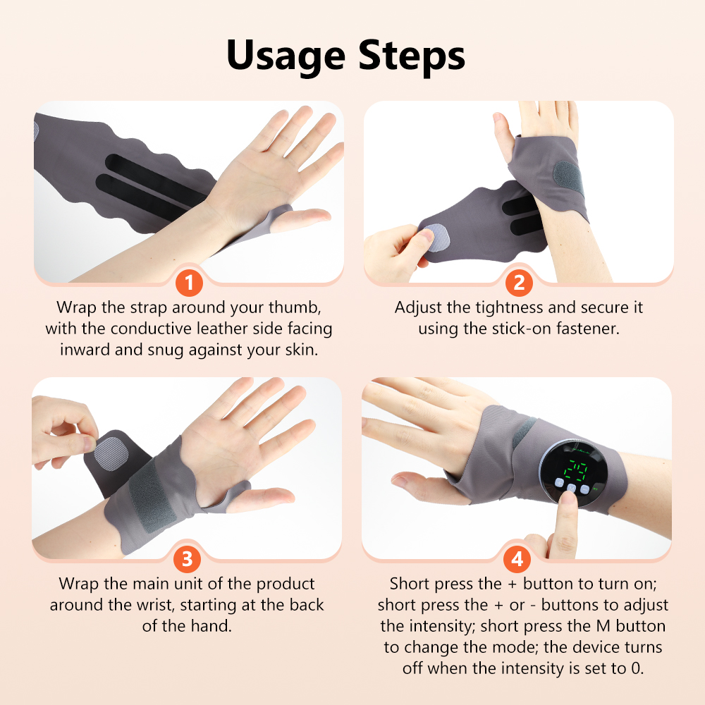 دعامة معصم كهربائية لاسلكية مع - مراجعة Wrist Wrap Support وسعره