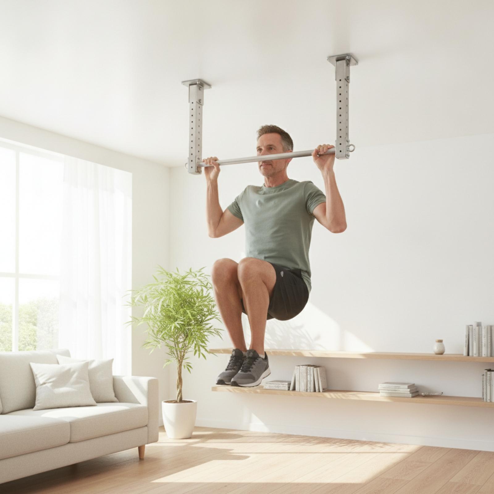 قضيب سحب متعدد الوظائف قابل لل - مراجعة Pull Up Bar Grip وسعره