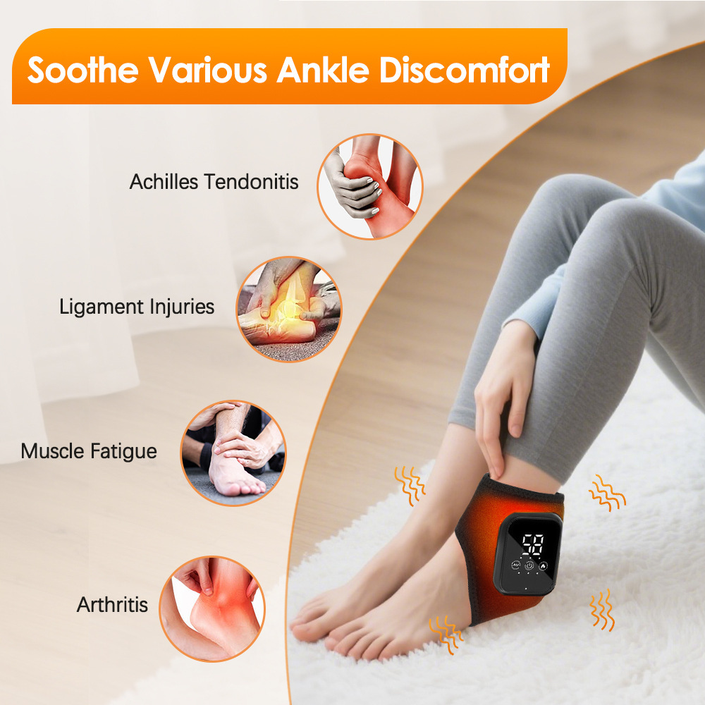 الكهربائية الكاحل الحرارة مدلك - مراجعة Wrist Wrap Support وسعره